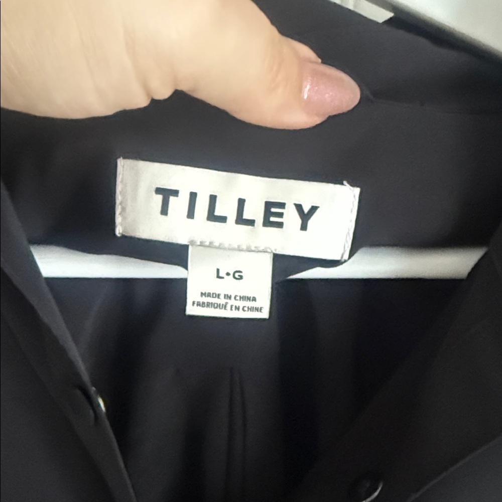 Tilley Tech Slk Shirt Button Down Dress - Picture 5 of 9